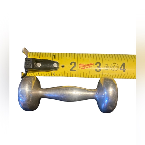 Antique sterling 925 baby rattle R.Blackinton Company sterling dumbbell rattle - Picture 7 of 9